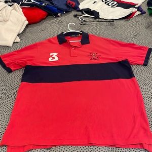 Authentic Big and Tall Men Ralph Lauren Polo Collar Shirt